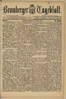 Bromberger Tageblatt. J. 12, 1888, Nr 13