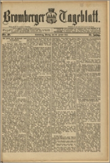 Bromberger Tageblatt. J. 12, 1888, Nr 19