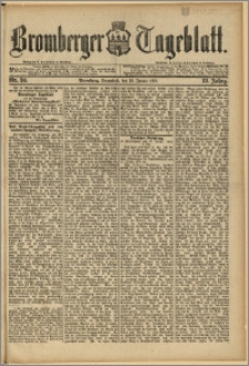 Bromberger Tageblatt. J. 12, 1888, Nr 24