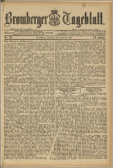 Bromberger Tageblatt. J. 12, 1888, Nr 34
