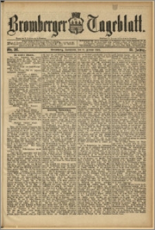 Bromberger Tageblatt. J. 12, 1888, Nr 36