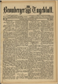 Bromberger Tageblatt. J. 12, 1888, Nr 43