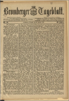 Bromberger Tageblatt. J. 12, 1888, Nr 45