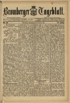 Bromberger Tageblatt. J. 12, 1888, Nr 46