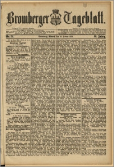 Bromberger Tageblatt. J. 12, 1888, Nr 51