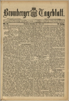 Bromberger Tageblatt. J. 12, 1888, Nr 52