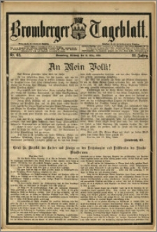 Bromberger Tageblatt. J. 12, 1888, Nr 63