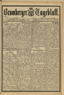Bromberger Tageblatt. J. 12, 1888, Nr 65