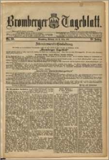 Bromberger Tageblatt. J. 12, 1888, Nr 69
