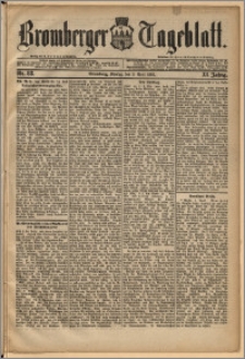 Bromberger Tageblatt. J. 12, 1888, Nr 83