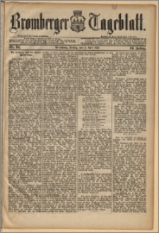 Bromberger Tageblatt. J. 12, 1888, Nr 84