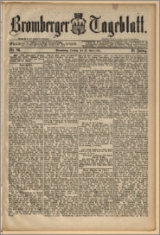 Bromberger Tageblatt. J. 12, 1888, Nr 96