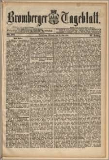 Bromberger Tageblatt. J. 12, 1888, Nr 118