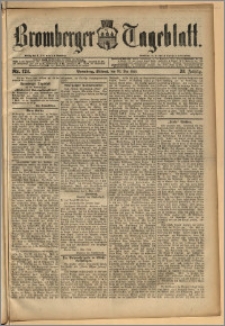 Bromberger Tageblatt. J. 12, 1888, Nr 124