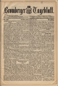 Bromberger Tageblatt. J. 12, 1888, Nr 144