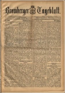 Bromberger Tageblatt. J. 12, 1888, Nr 272