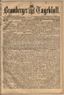 Bromberger Tageblatt. J. 12, 1888, Nr 278