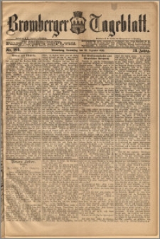 Bromberger Tageblatt. J. 12, 1888, Nr 299