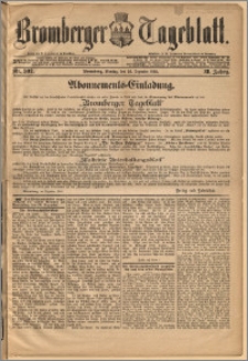 Bromberger Tageblatt. J. 12, 1888, Nr 302