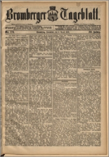Bromberger Tageblatt. J. 13, 1891, nr 179