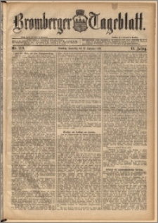 Bromberger Tageblatt. J. 13, 1891, nr 219