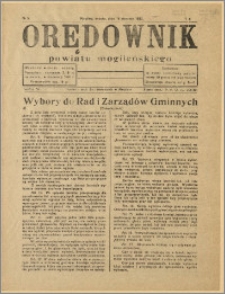 Orędownik Powiatu Mogileńskiego, 1932, Nr 5
