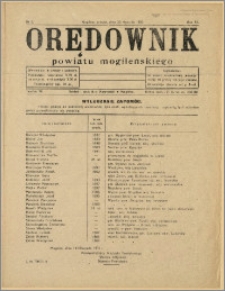 Orędownik Powiatu Mogileńskiego, 1932, Nr 9