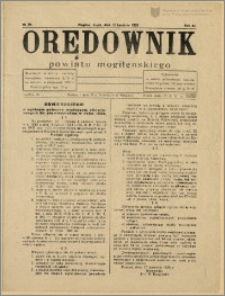 Orędownik Powiatu Mogileńskiego, 1933, Nr 29